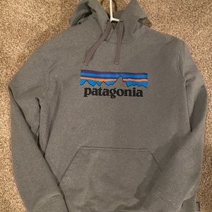 Patagonia pull over hoodie